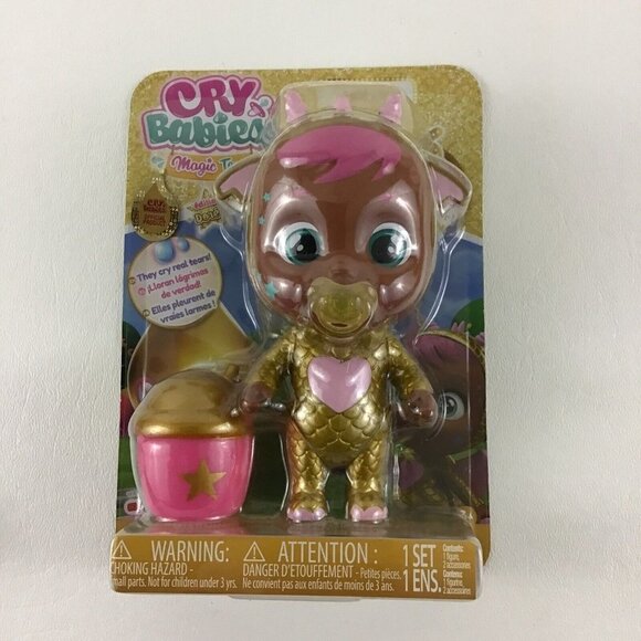 Cry Babies Magic Tears Golden Edition Doll Lady Narvie Hally Dreamy COMPLETE SET - Picture 6 of 8